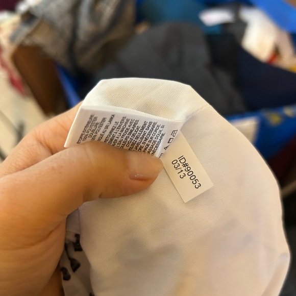 Express Y2K Silk Dot Strapless Dress - Picture 5 of 6